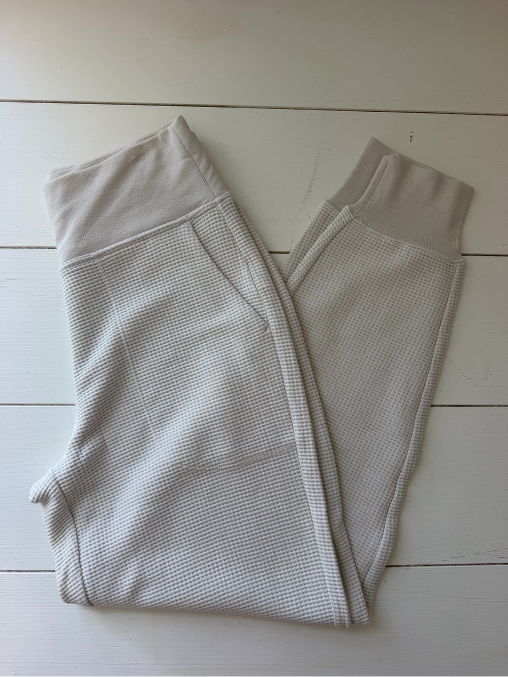 Athleta Coaster Waffle Knit Joggers